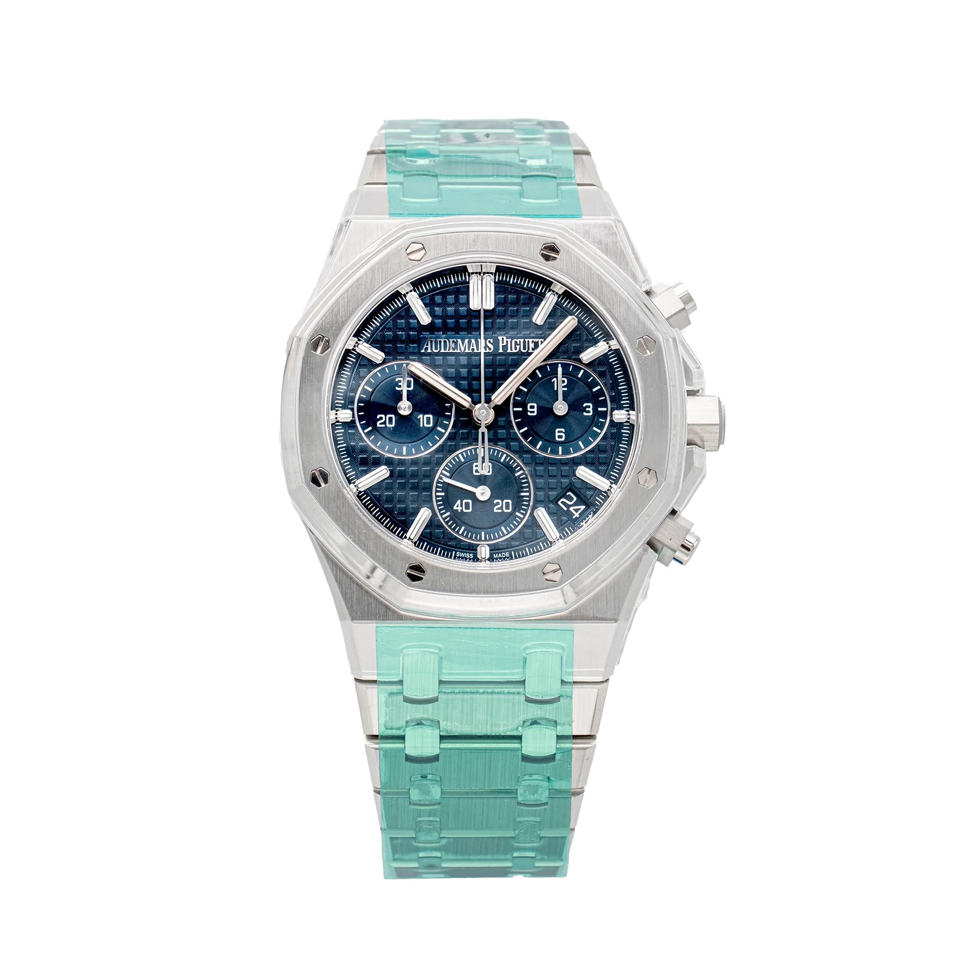 Audemars Piguet Royal Oak Blue Dial Chronograph Steel 26240ST