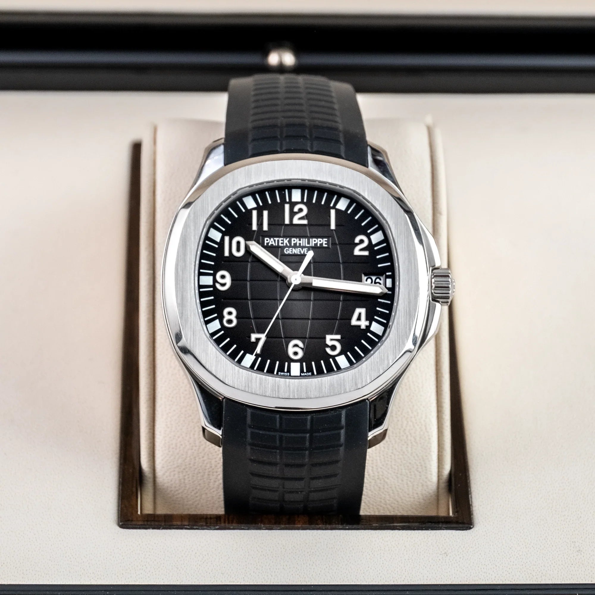 Patek Philippe Aquanaut Black Dial 5167A- In box