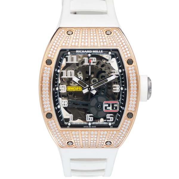 Richard Mille RM 029 Diamond Bezel Rose Gold - Pre-Owned