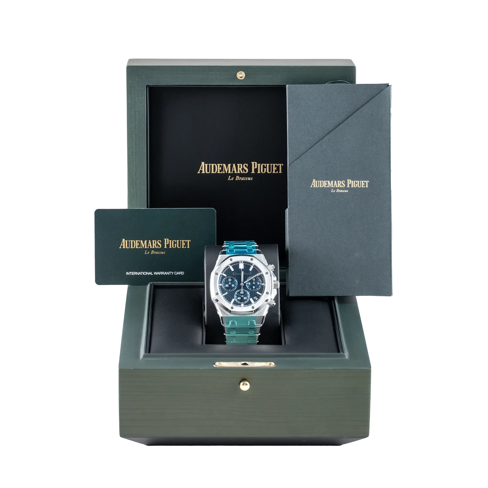 Audemars Piguet Royal Oak Blue Dial Chronograph Steel 26240ST