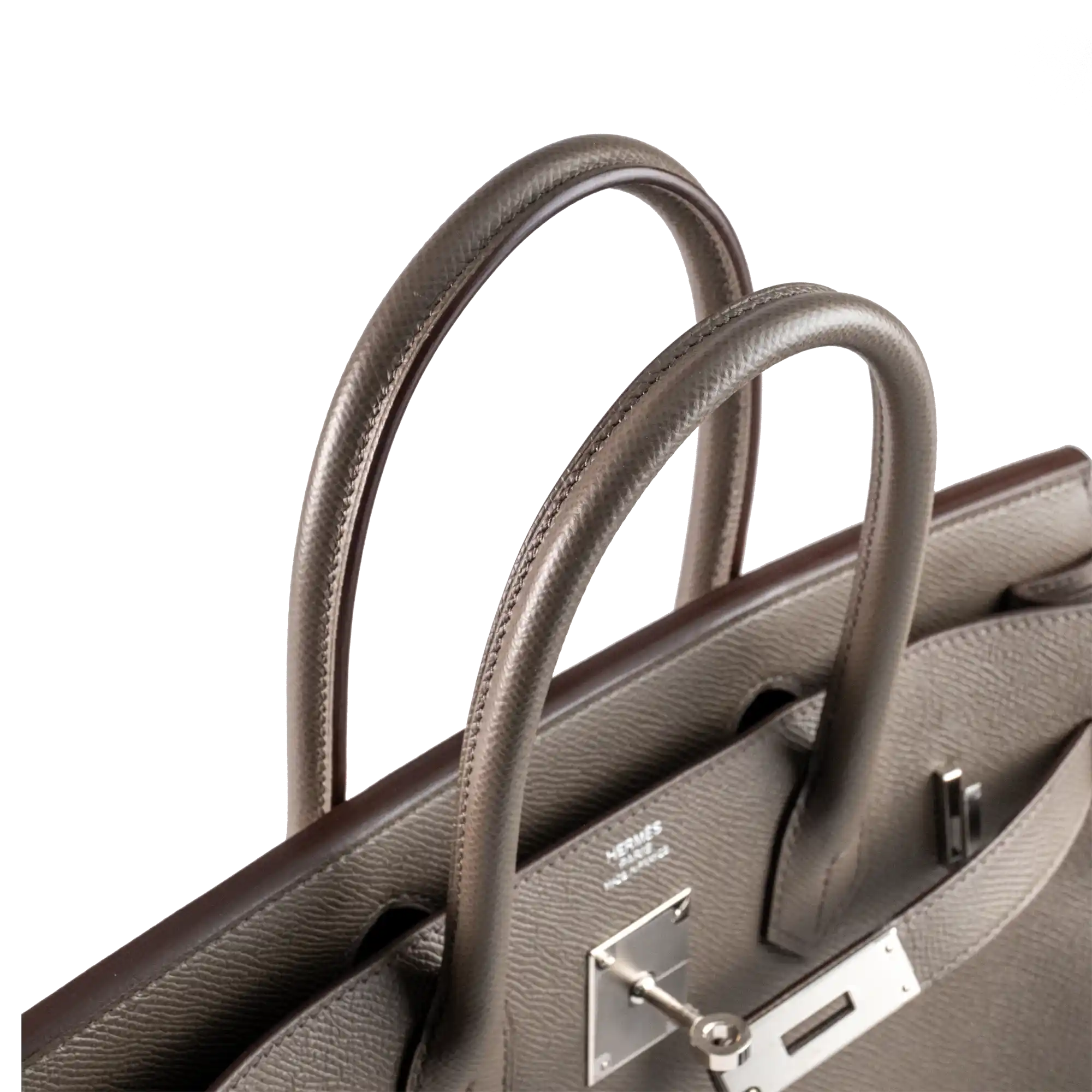 Hermes Birkin 30 Etain Epsom Leather Palladium Hardware