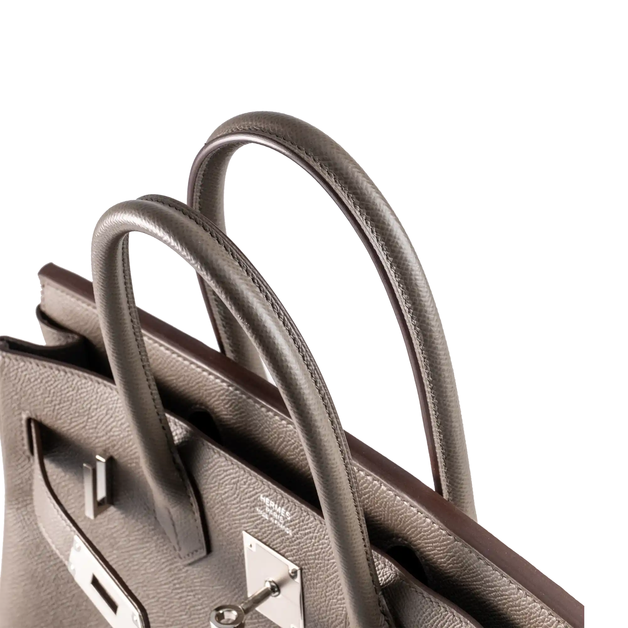 Hermes Birkin 30 Etain Epsom Leather Palladium Hardware