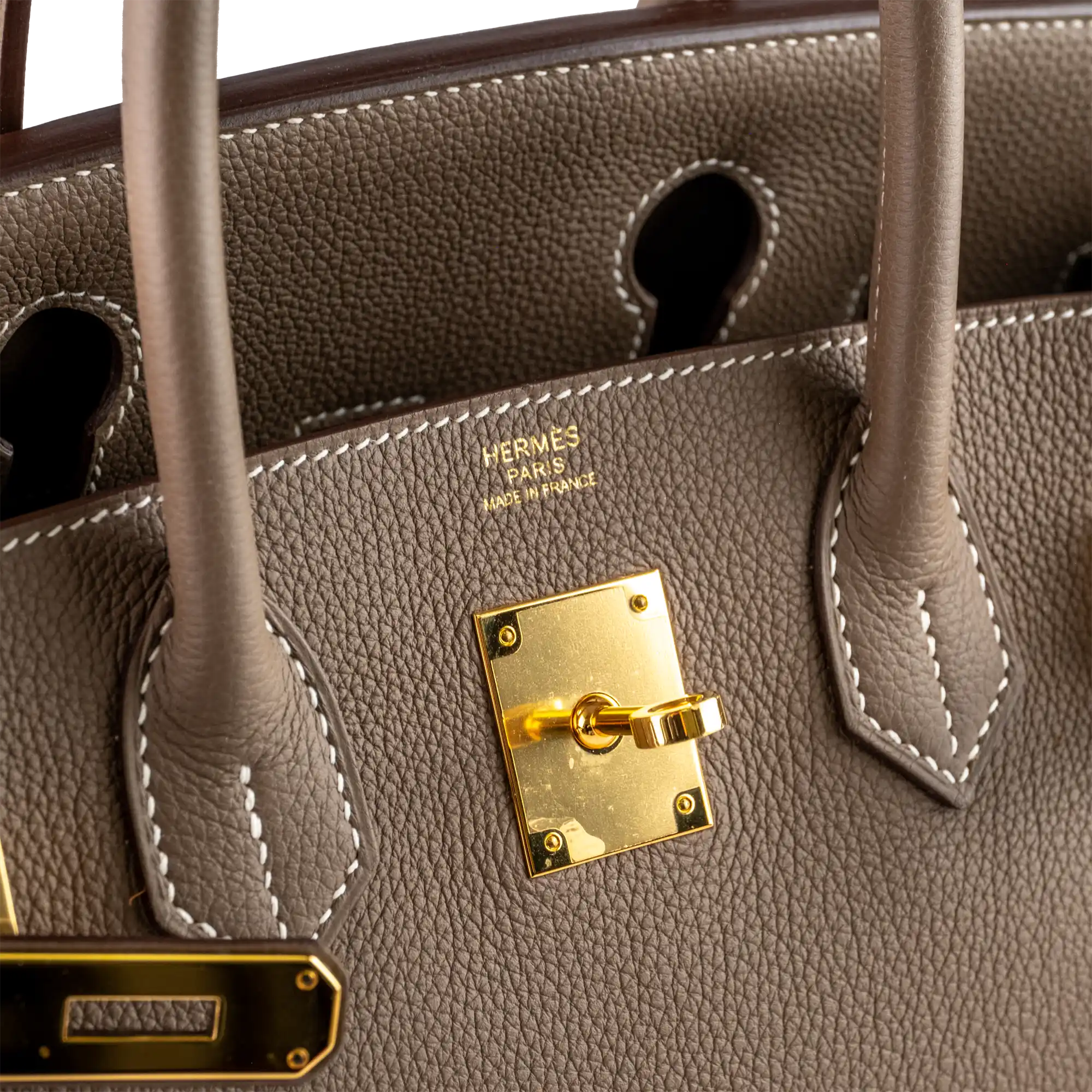 Hermes Birkin 30 Etoupe Togo Gold Hardware