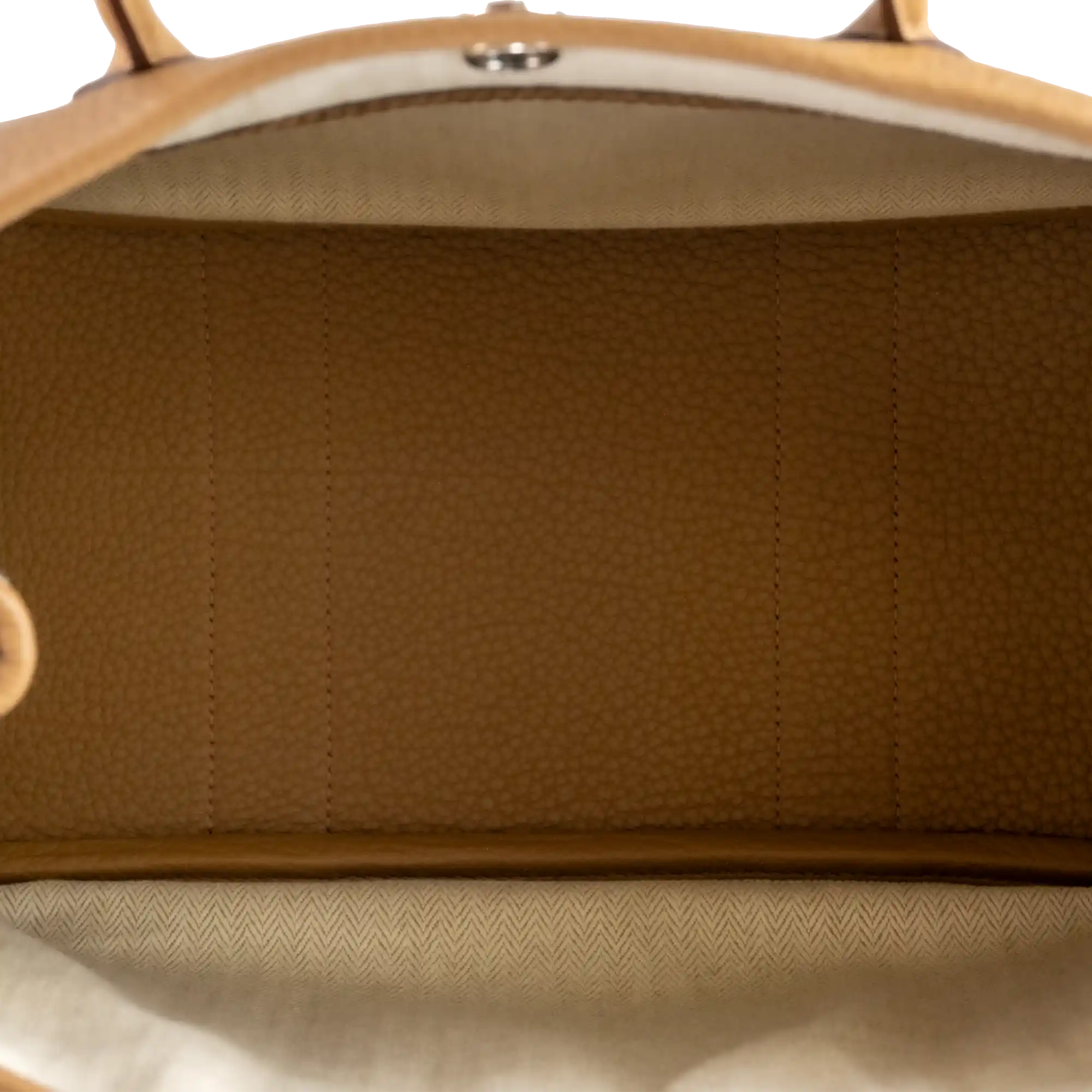 Hermes Garden Party 30 TPM Biscuit Negonda Palladium Plated Hardware