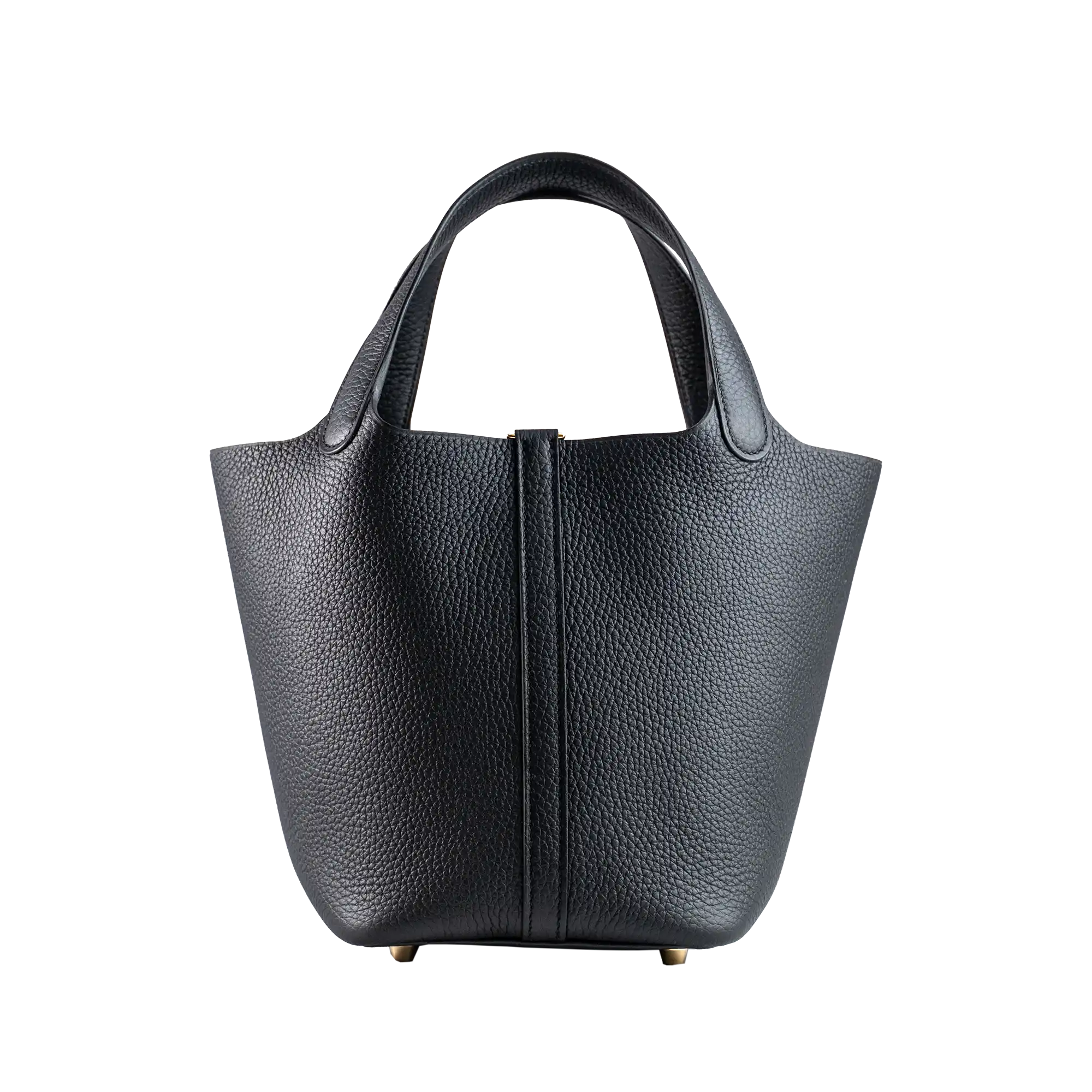 Hermes Picotin 18 Black Clamence Gold Hardware