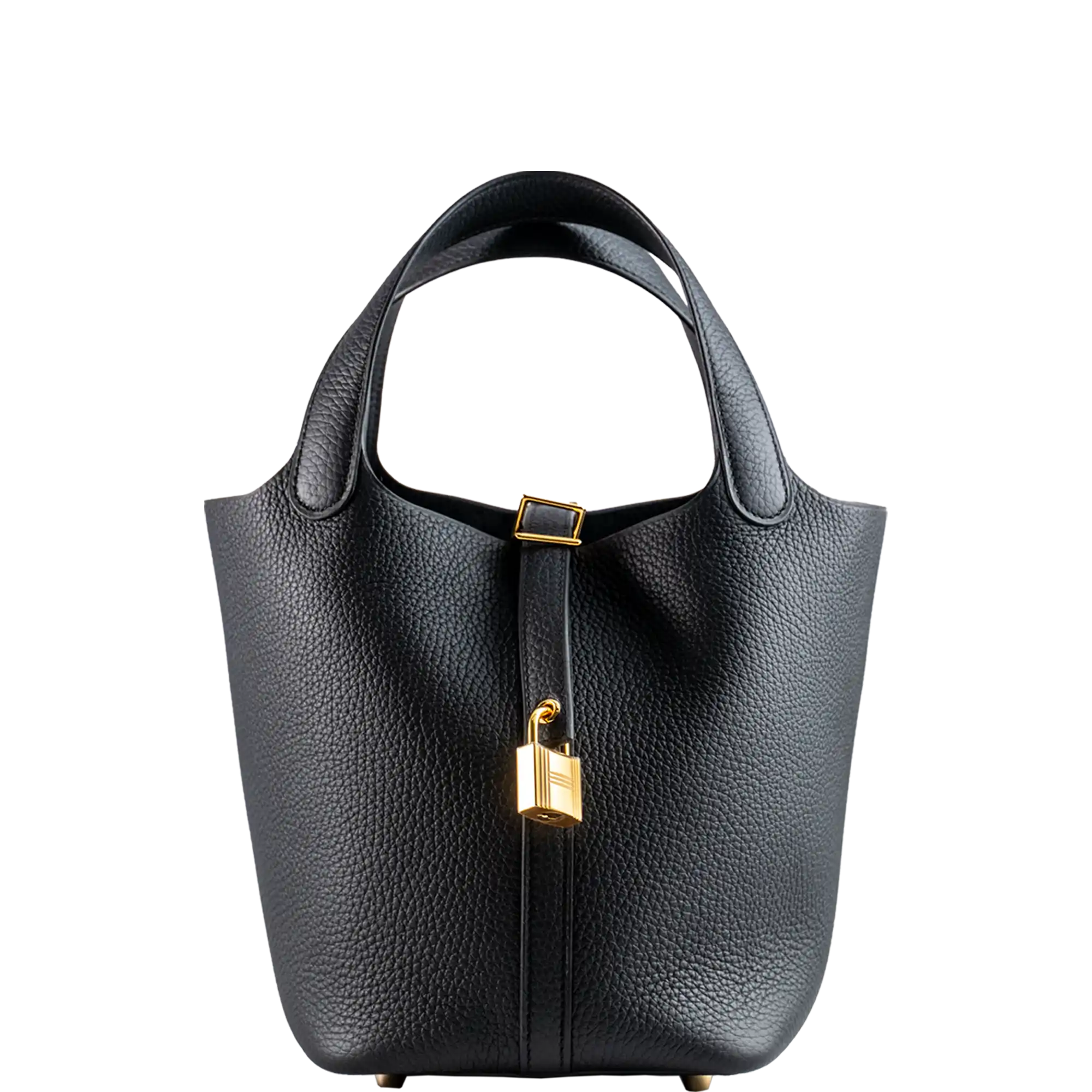 Hermes Picotin 18 Black Clamence Gold Hardware