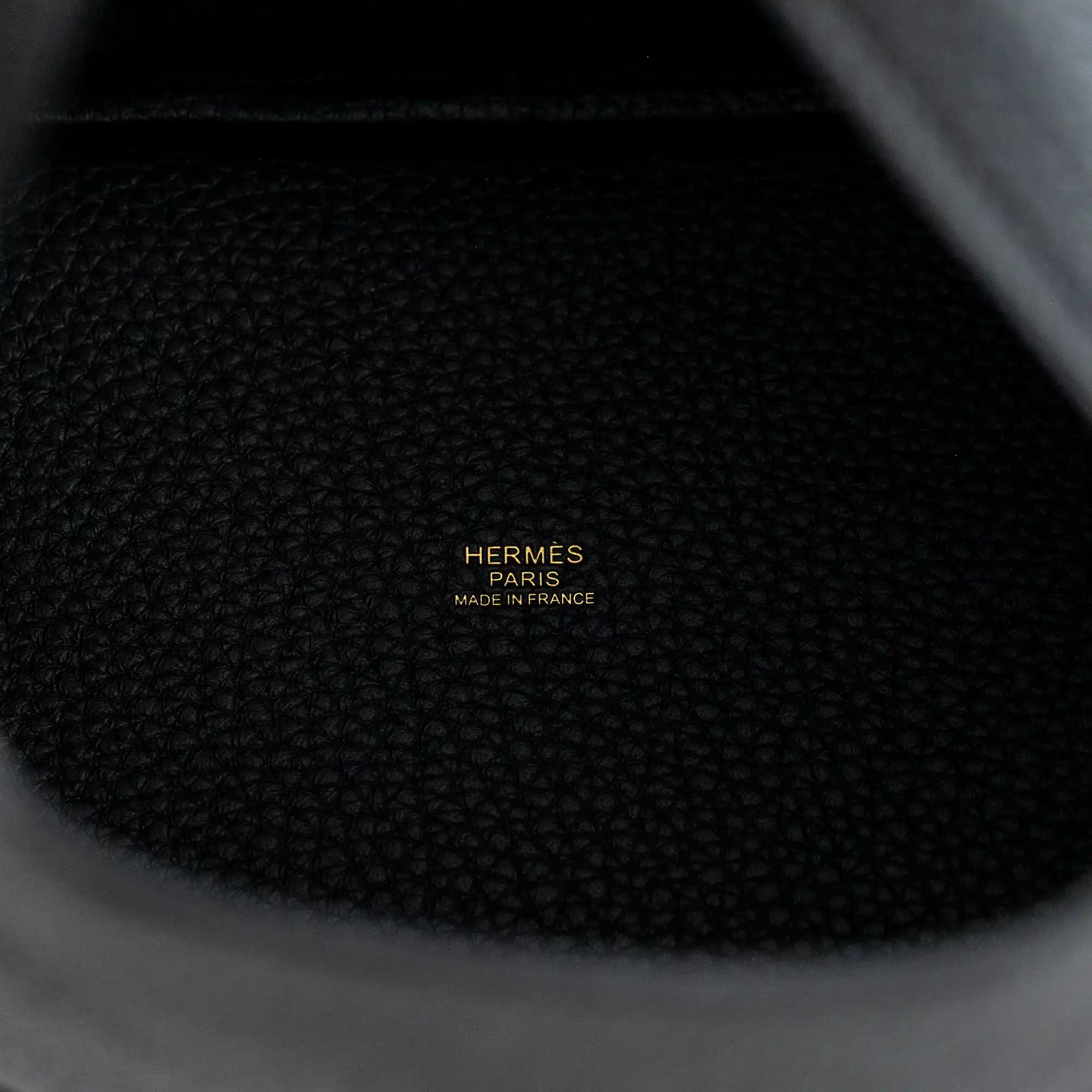 Hermes Picotin 18 Black Clamence Gold Hardware