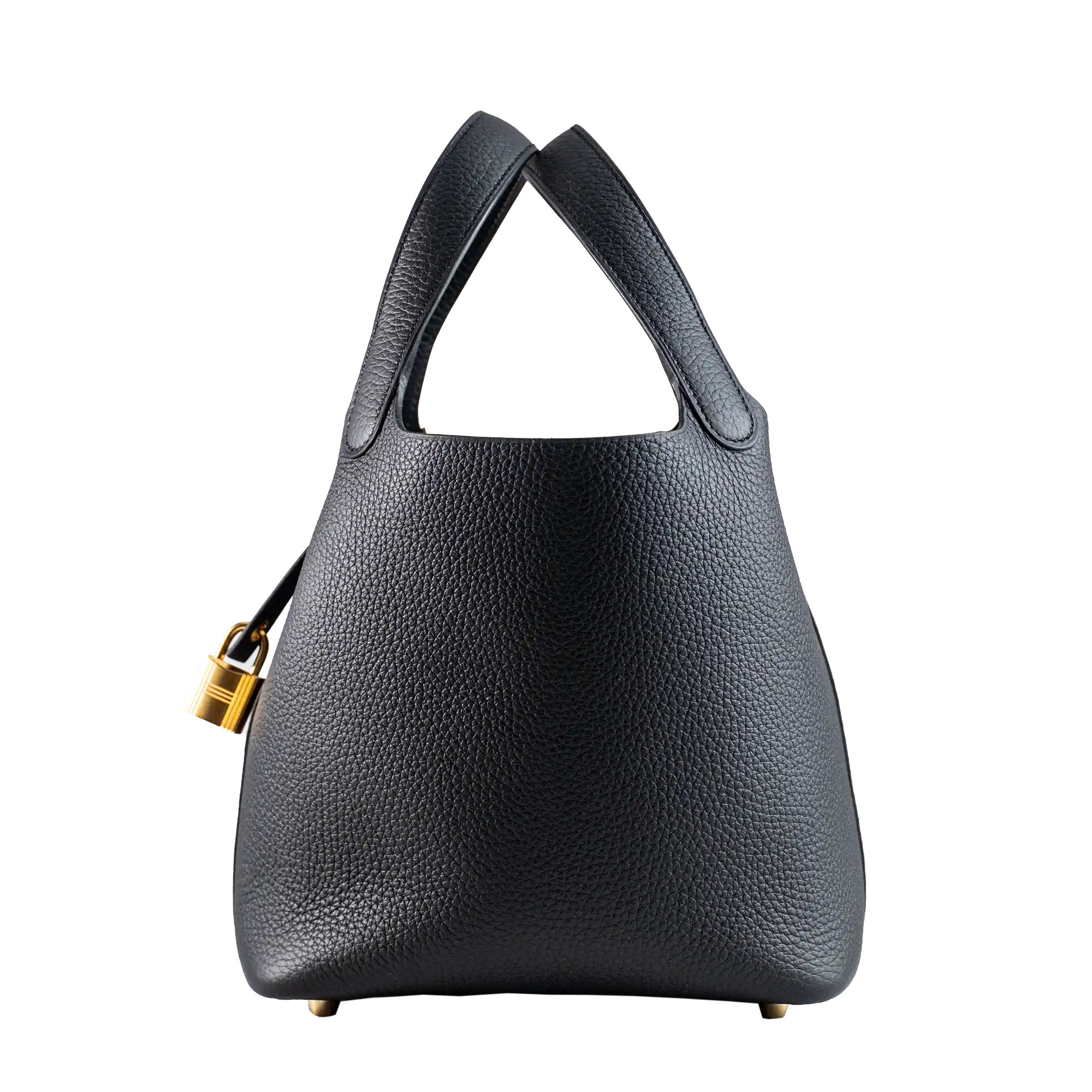 Hermes Picotin 18 Black Clamence Gold Hardware