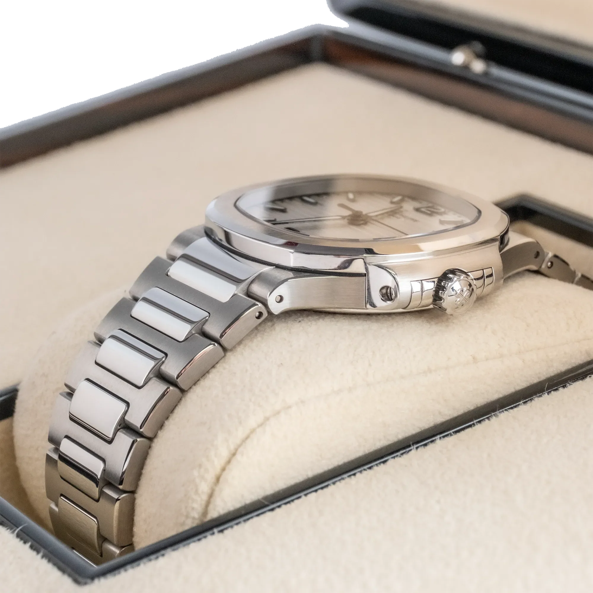 Patek Philippe Ladies Nautilus White Dial 7118/1A Steel