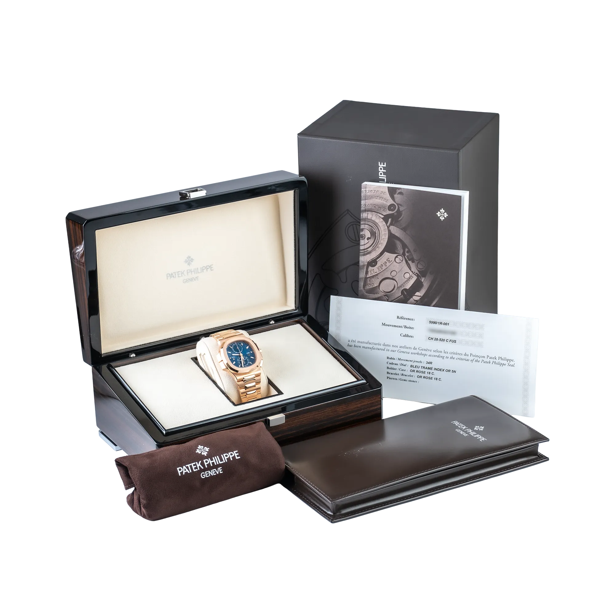 Patek Philippe Nautilus Travel Time Chronograph 5990/1R
