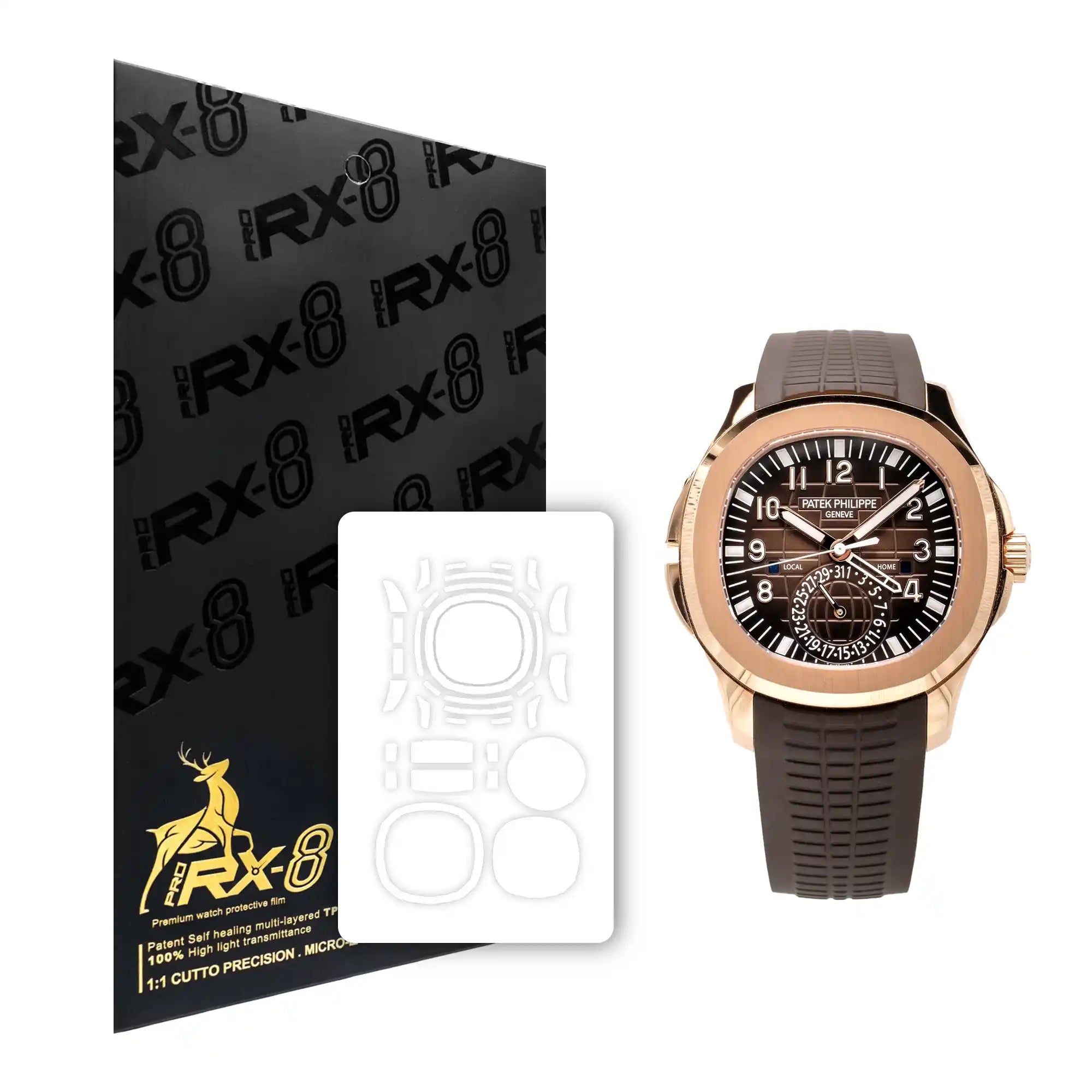 Protective Film Installation for Patek Philippe Aquanaut 5164