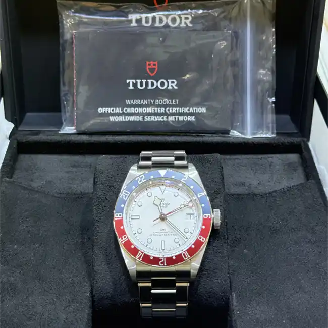 Tudor Black Bay GMT “Pepsi” White Dial 79830rb